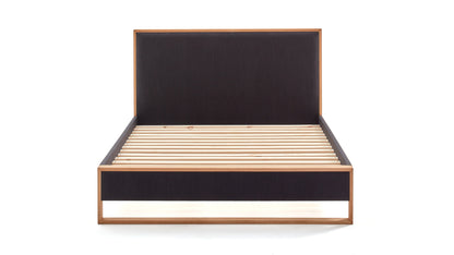 Sloom Oak Edge Bed Frame with Headboard