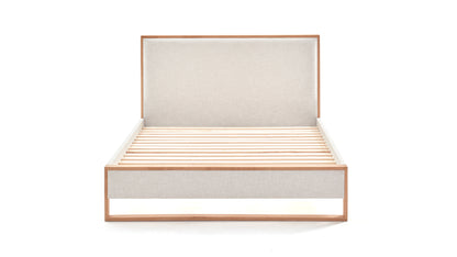 Sloom Oak Edge Bed Frame with Headboard