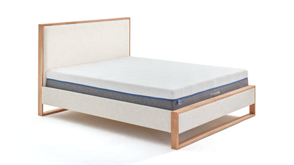 Sloom Oak Edge Bed Frame with Headboard