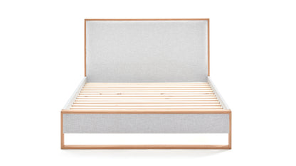 Sloom Oak Edge Bed Frame with Headboard