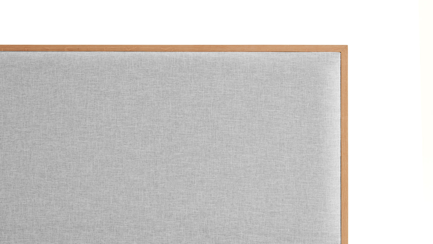 Sloom Oak Edge Bed Frame with Headboard