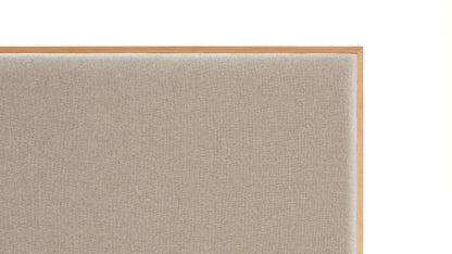 Sloom Oak Edge Bed Frame with Headboard